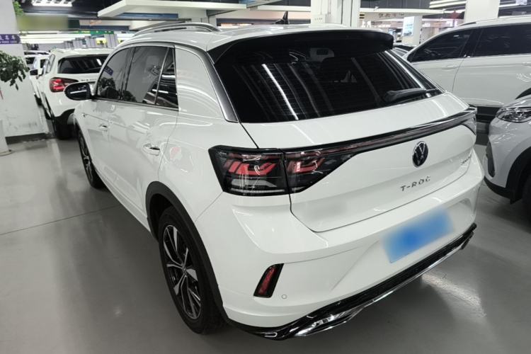 Used Volkswagen T-ROC 2023 300TSI DSG Two-Wheel-Drive Chen Guang Edition Rear Left 45 Deg