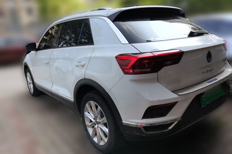 Used Volkswagen T-ROC 2023 280TSI DSG Two-Wheel Drive Time Edition Rear Left 45 Deg