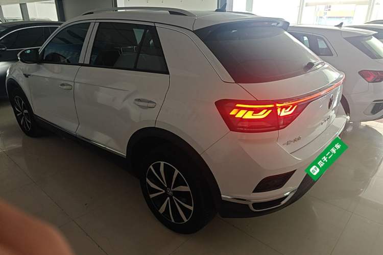 Used Volkswagen T-ROC 2023 280TSI DSG Two-Wheel Drive Time Edition Rear Left 45 Deg