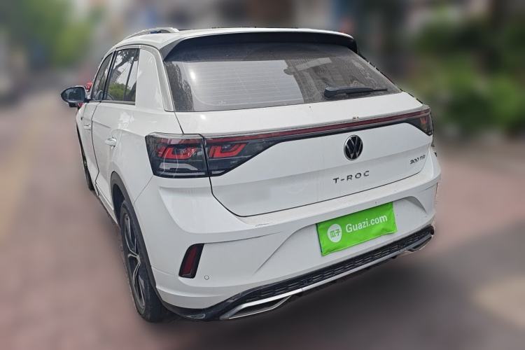 Used Volkswagen T-ROC 2023 300TSI DSG Two-Wheel-Drive Chen Guang Edition Rear Left 45 Deg