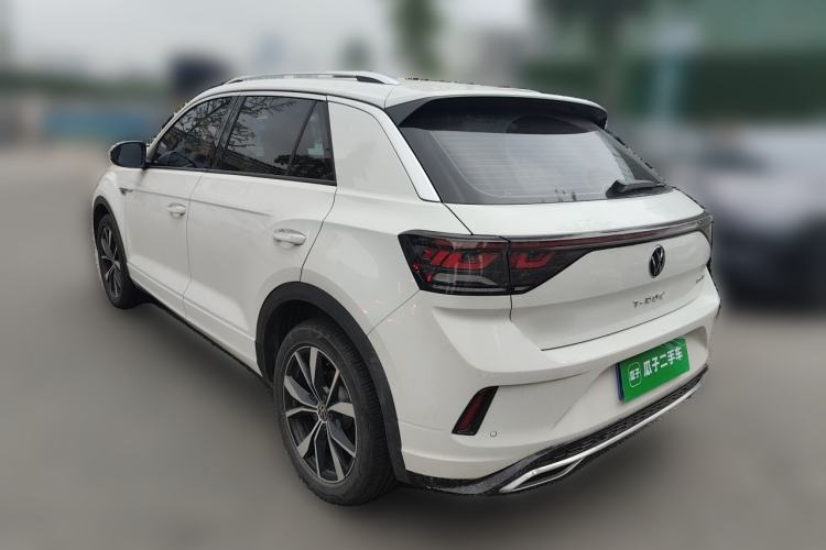 Used Volkswagen T-ROC 2023 300TSI DSG Two-Wheel-Drive Chen Guang Edition Rear Left 45 Deg