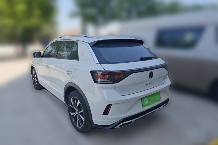 Used Volkswagen T-ROC 2023 300TSI DSG Two-Wheel-Drive Chen Guang Edition Rear Left 45 Deg