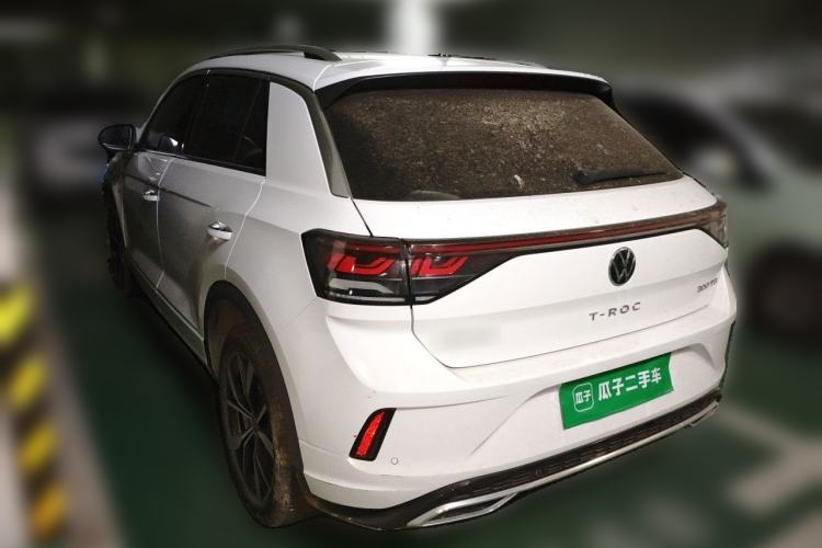 Used Volkswagen T-ROC 2023 300TSI DSG Two-Wheel-Drive Chen Guang Edition Rear Left 45 Deg