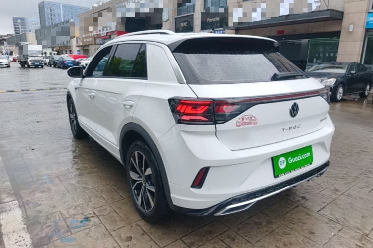 Used Volkswagen T-ROC 2023 300TSI DSG Two-Wheel-Drive Chen Guang Edition Rear Left 45 Deg