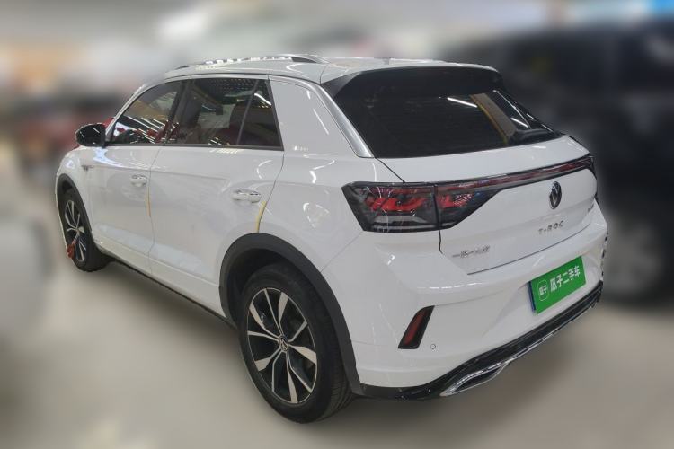 Used Volkswagen T-ROC 2023 300TSI DSG Two-Wheel-Drive Chen Guang Edition Rear Left 45 Deg