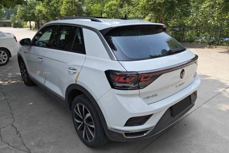 Used Volkswagen T-ROC 2023 280TSI DSG Two-Wheel Drive Time Edition Rear Left 45 Deg