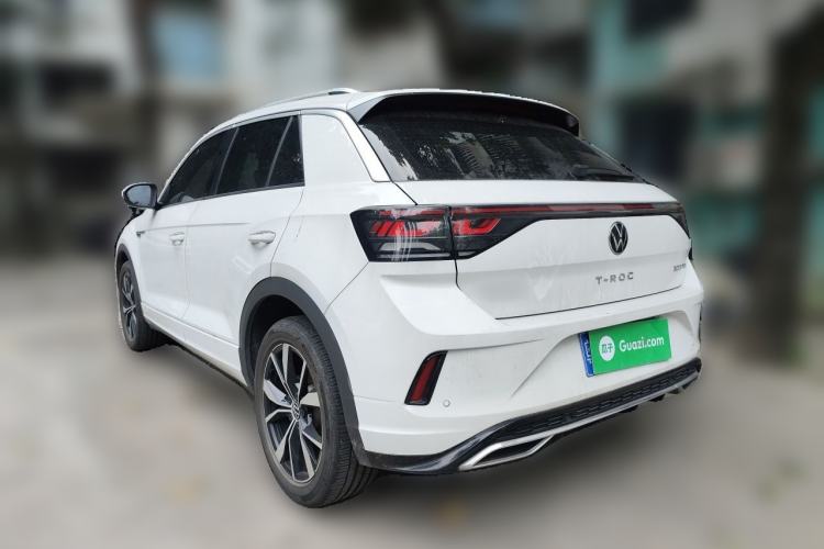 Used Volkswagen T-ROC 2023 300TSI DSG Two-Wheel-Drive Chen Guang Edition Rear Left 45 Deg