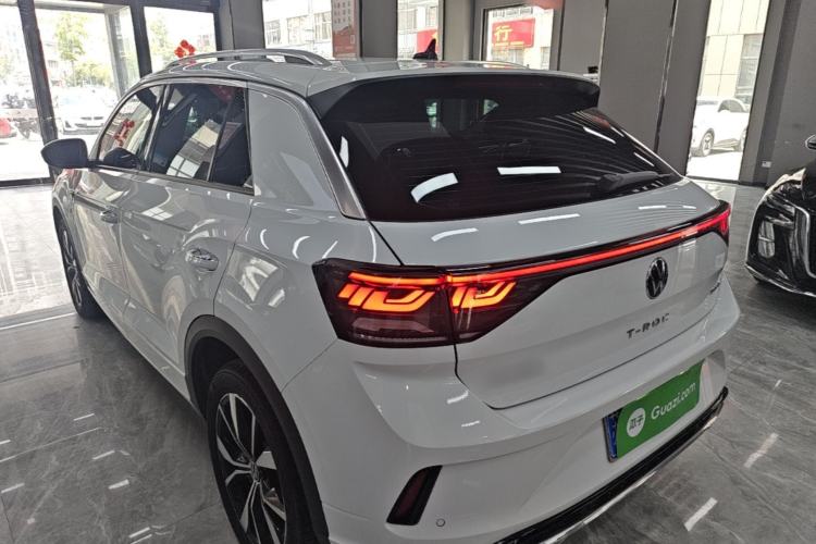 Used Volkswagen T-ROC 2023 300TSI DSG Two-Wheel-Drive Chen Guang Edition Rear Left 45 Deg