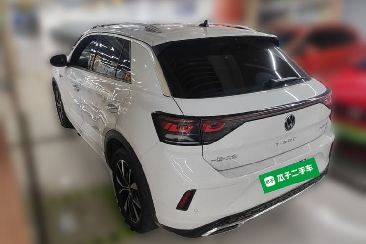 Used Volkswagen T-ROC 2023 300TSI DSG Two-Wheel-Drive Chen Guang Edition Rear Left 45 Deg