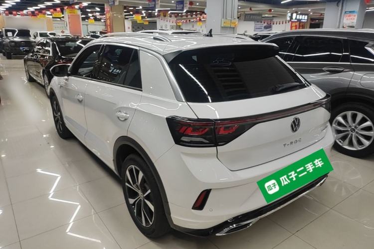 Used Volkswagen T-ROC 2023 300TSI DSG Two-Wheel-Drive Chen Guang Edition Rear Left 45 Deg