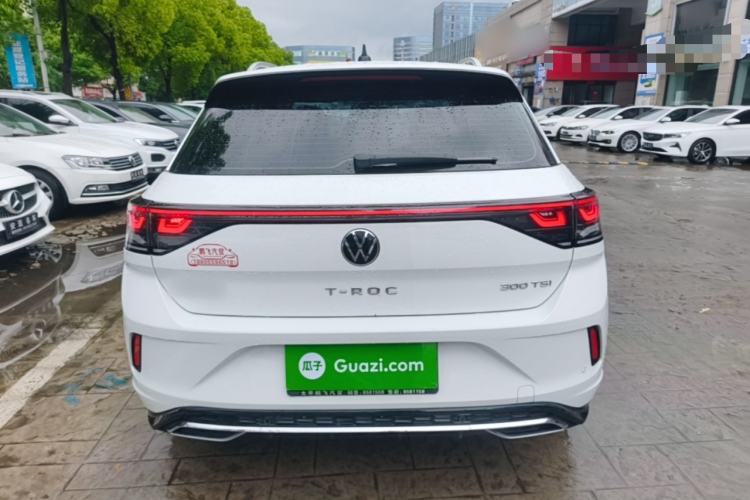 Used Volkswagen T-ROC 2023 300TSI DSG Two-Wheel-Drive Chen Guang Edition Rear