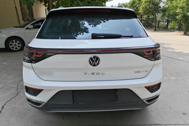 Used Volkswagen T-ROC 2023 280TSI DSG Two-Wheel Drive Time Edition Rear