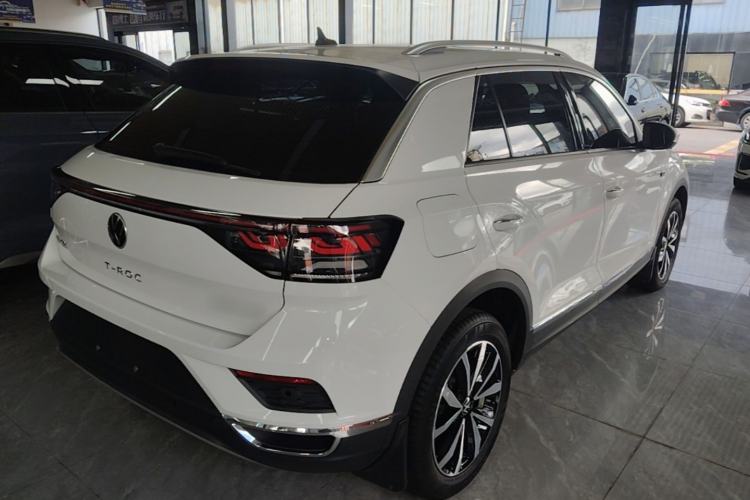 Used Volkswagen T-ROC 2023 280TSI DSG Two-Wheel Drive Time Edition Rear Right 45 Deg
