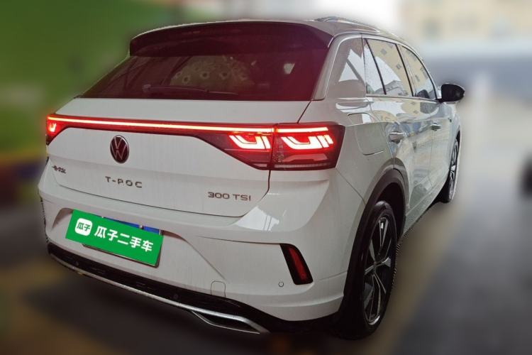 Used Volkswagen T-ROC 2023 300TSI DSG Two-Wheel-Drive Chen Guang Edition Rear Right 45 Deg