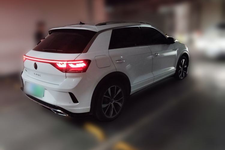 Used Volkswagen T-ROC 2023 300TSI DSG Two-Wheel-Drive Chen Guang Edition Rear Right 45 Deg