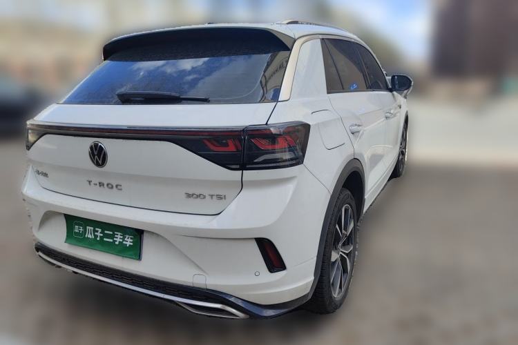 Used Volkswagen T-ROC 2023 300TSI DSG Two-Wheel-Drive Chen Guang Edition Rear Right 45 Deg