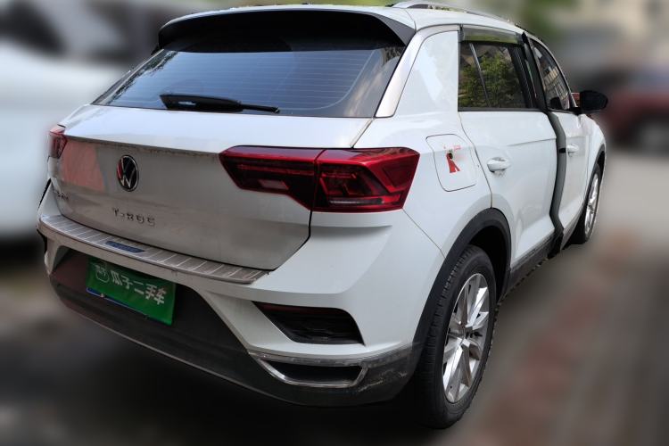 Used Volkswagen T-ROC 2023 280TSI DSG Two-Wheel Drive Time Edition Rear Right 45 Deg