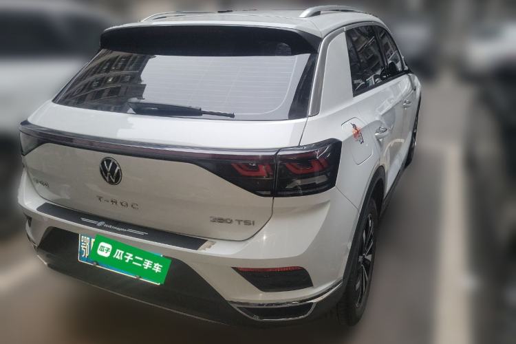 Used Volkswagen T-ROC 2023 280TSI DSG Two-Wheel Drive Time Edition Rear Right 45 Deg