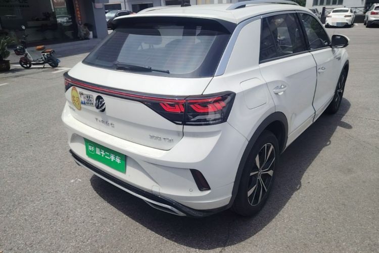 Used Volkswagen T-ROC 2023 300TSI DSG Two-Wheel-Drive Chen Guang Edition Rear Right 45 Deg