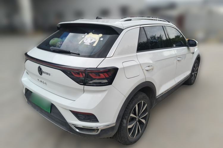 Used Volkswagen T-ROC 2023 280TSI DSG Two-Wheel Drive Time Edition Rear Right 45 Deg