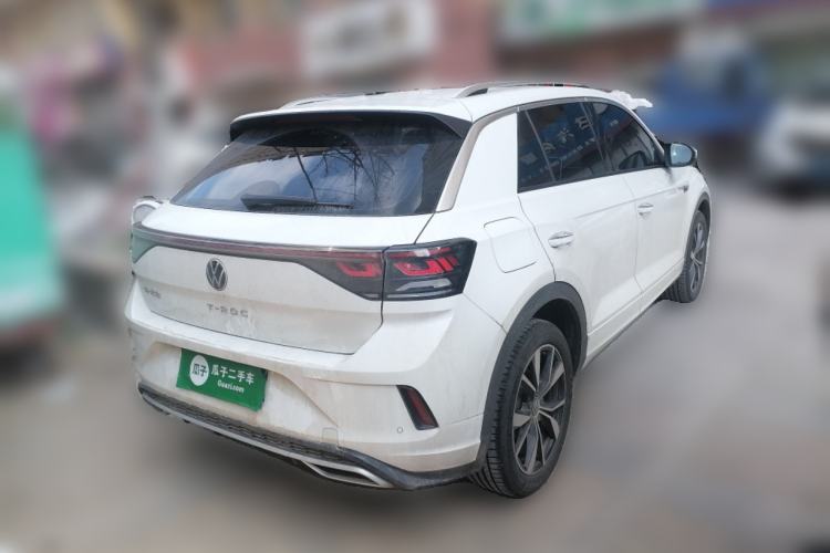 Used Volkswagen T-ROC 2023 300TSI DSG Two-Wheel-Drive Chen Guang Edition Rear Right 45 Deg