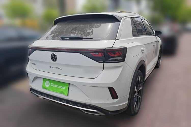 Used Volkswagen T-ROC 2023 300TSI DSG Two-Wheel-Drive Chen Guang Edition Rear Right 45 Deg