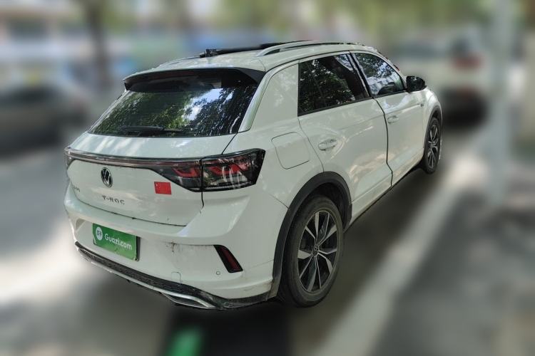 Used Volkswagen T-ROC 2023 300TSI DSG Two-Wheel-Drive Chen Guang Edition Rear Right 45 Deg