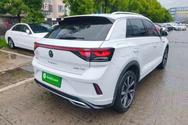 Used Volkswagen T-ROC 2023 300TSI DSG Two-Wheel-Drive Chen Guang Edition Rear Right 45 Deg