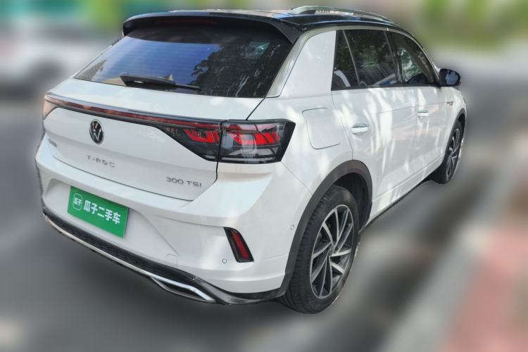Used Volkswagen T-ROC 2023 300TSI DSG Two-Wheel-Drive Chen Guang Edition Rear Right 45 Deg