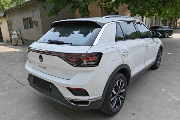 Used Volkswagen T-ROC 2023 280TSI DSG Two-Wheel Drive Time Edition Rear Right 45 Deg