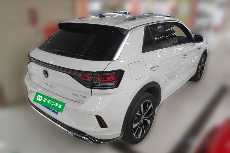 Used Volkswagen T-ROC 2023 300TSI DSG Two-Wheel-Drive Chen Guang Edition Rear Right 45 Deg