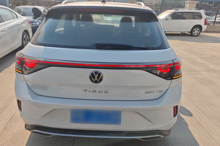Used Volkswagen T-ROC 2023 300TSI DSG Two-Wheel Drive Starlight Edition Rear