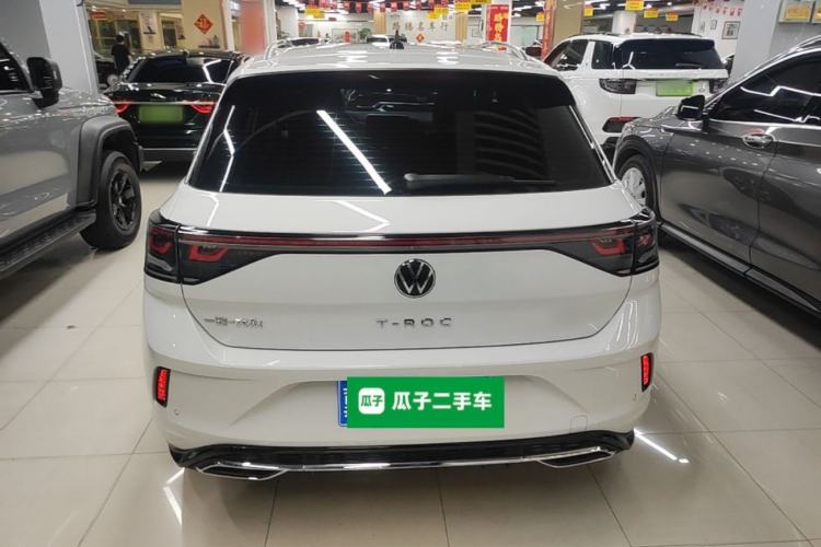 Used Volkswagen T-ROC 2023 300TSI DSG Two-Wheel-Drive Chen Guang Edition Rear