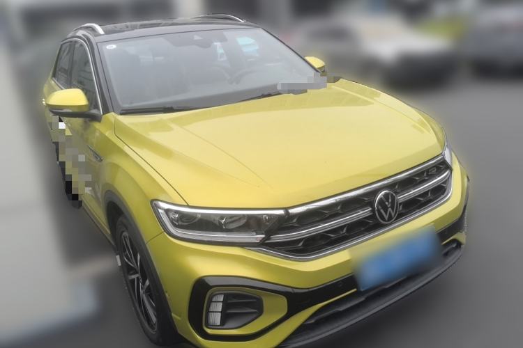 Used Volkswagen T-ROC 2023 300TSI DSG Two-Wheel Drive Starlight Edition Front Right 45 Deg