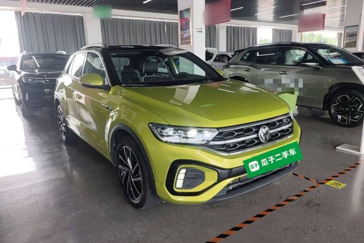 Used Volkswagen T-ROC 2023 300TSI DSG Two-Wheel Drive Starlight Edition Front Right 45 Deg