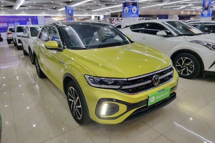 Used Volkswagen T-ROC 2023 300TSI DSG Two-Wheel Drive Starlight Edition Front Right 45 Deg
