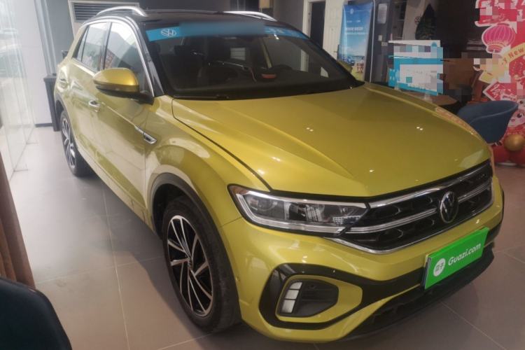 Used Volkswagen T-ROC 2023 300TSI DSG Two-Wheel Drive Starlight Edition Front Right 45 Deg