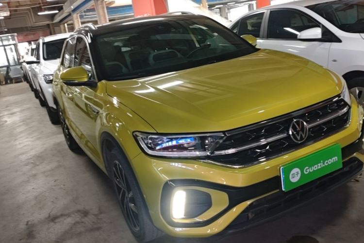 Used Volkswagen T-ROC 2023 300TSI DSG Two-Wheel Drive Starlight Edition Front Right 45 Deg