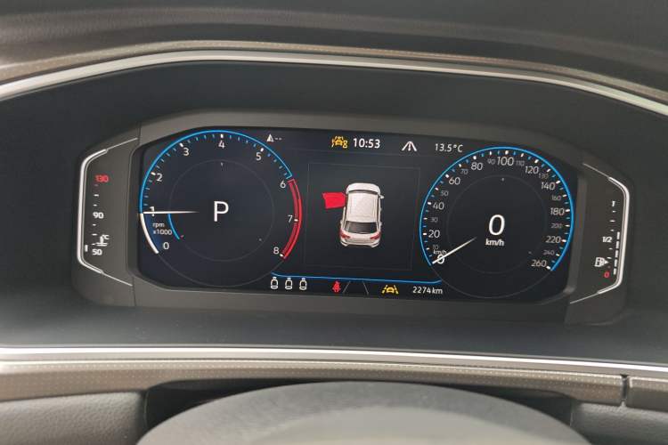 Used Volkswagen T-ROC 2023 300TSI DSG Two-Wheel Drive Starlight Edition Instrument Cluster