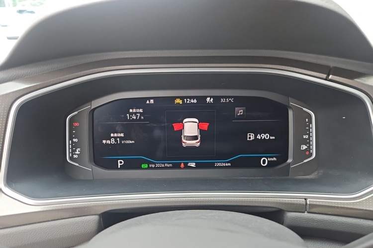 Used Volkswagen T-ROC 2023 300TSI DSG Two-Wheel Drive Starlight Edition Instrument Cluster