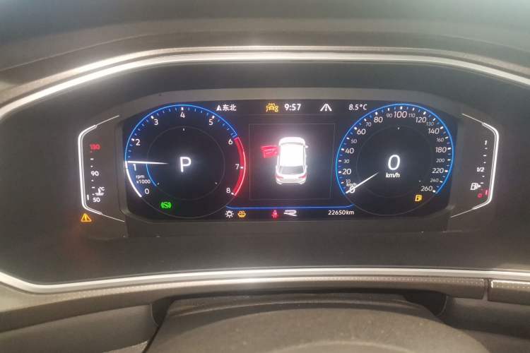 Used Volkswagen T-ROC 2023 300TSI DSG Two-Wheel Drive Starlight Edition Instrument Cluster