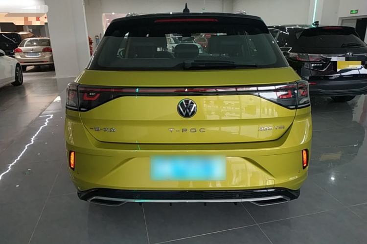 Used Volkswagen T-ROC 2023 300TSI DSG Two-Wheel Drive Starlight Edition Rear