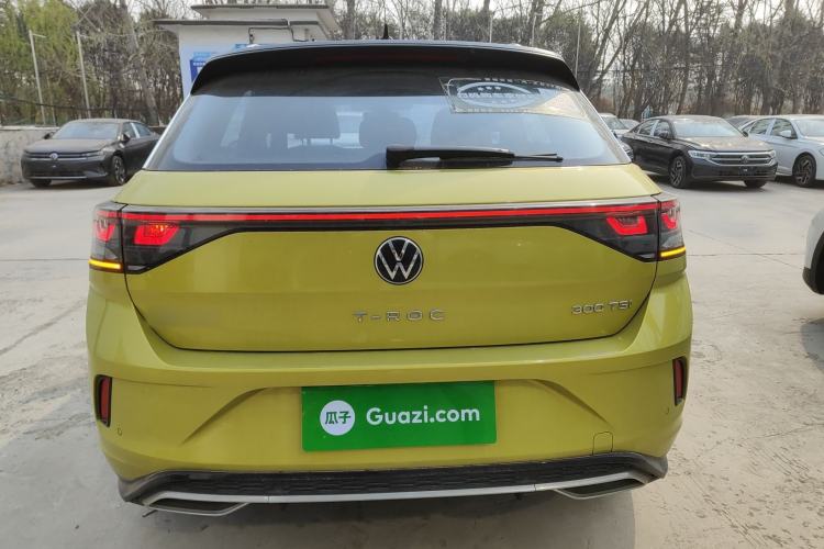Used Volkswagen T-ROC 2023 300TSI DSG Two-Wheel Drive Starlight Edition Rear