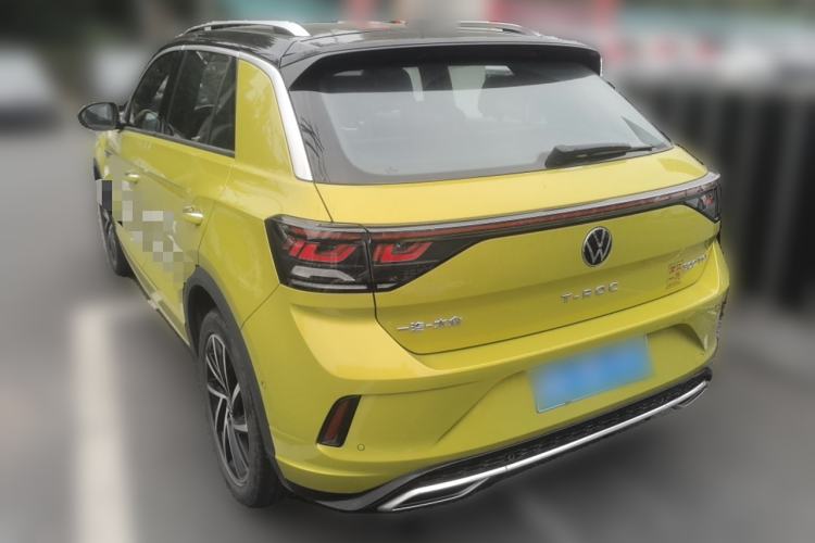 Used Volkswagen T-ROC 2023 300TSI DSG Two-Wheel Drive Starlight Edition Rear Left 45 Deg