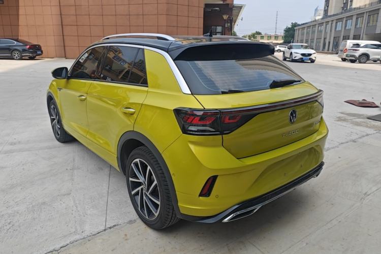 Used Volkswagen T-ROC 2023 300TSI DSG Two-Wheel Drive Starlight Edition Rear Left 45 Deg