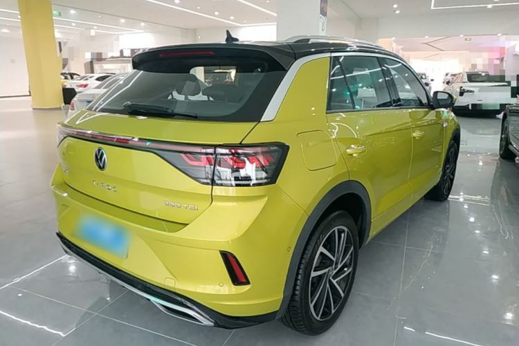 Used Volkswagen T-ROC 2023 300TSI DSG Two-Wheel Drive Starlight Edition Rear Right 45 Deg