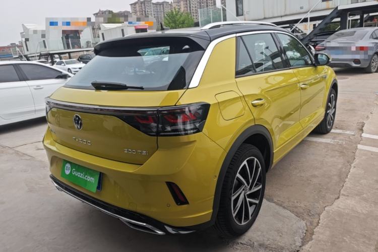 Used Volkswagen T-ROC 2023 300TSI DSG Two-Wheel Drive Starlight Edition Rear Right 45 Deg