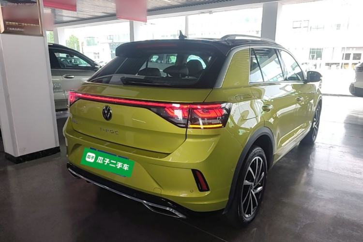 Used Volkswagen T-ROC 2023 300TSI DSG Two-Wheel Drive Starlight Edition Rear Right 45 Deg
