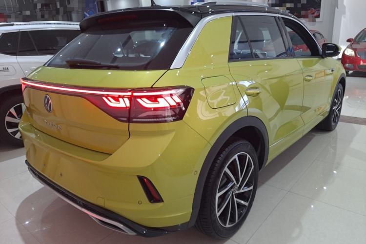 Used Volkswagen T-ROC 2023 300TSI DSG Two-Wheel Drive Starlight Edition Rear Right 45 Deg