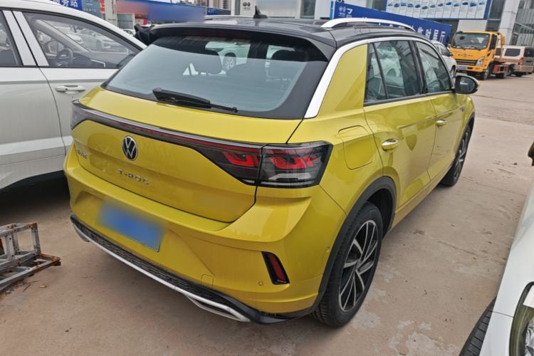 Used Volkswagen T-ROC 2023 300TSI DSG Two-Wheel Drive Starlight Edition Rear Right 45 Deg